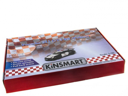 Фото Машина Kinsmart 1:36 Porsche 911 GT3 RS (Police) в асс. инерция (1/12шт.) б/к | Инномарт