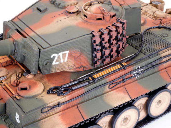 Радиоуправляемый танк Taigen 1/24 Tiger 1 (Германия, поздняя версия), для ИК боя, камуфляж 2.4G RTR | Инномарт
