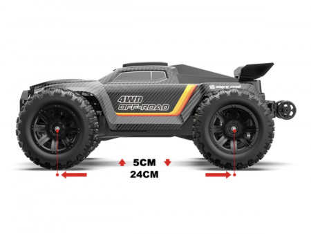 Фото Радиоуправляемый монстр MJX Hyper Go 12212 Brushless 4WD 2.4G LED 1/12 RTR | Инномарт