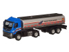 Машина "АВТОПАНОРАМА" Volvo бензовоз, голубой, 1/50, свет, звук, в/к 28*14*10 см