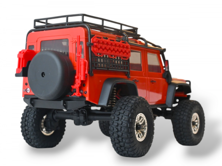 Фото Радиоуправляемый краулер Remo Hobby OFF-ROAD (красный) 4WD 2.4G 1/18 RTR | Инномарт