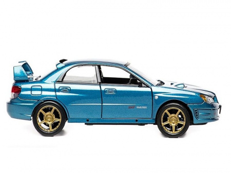 Фото Машина Autotime "SUBARU IMPREZA WRX STI" тюнинг гараж 1:24 инерционная | Инномарт