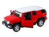 Фото Машина "АВТОПАНОРАМА" Toyota FJ Cruiser, красный, 1/32, свет, звук, инерция, в/к 17,5*13,5*9 см | Инномарт