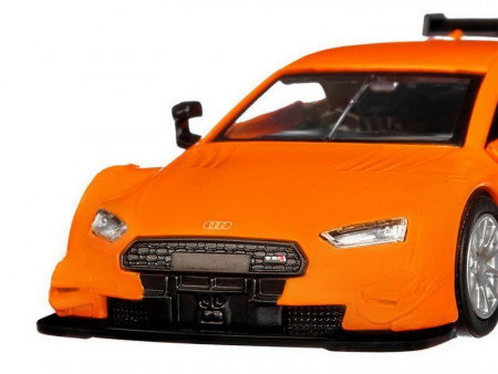 Фото Машина "АВТОПАНОРАМА" Audi RS 5 DTM, оранжевый, 1/43, инерция, в/к 17,5*12,5*6,5 см | Инномарт