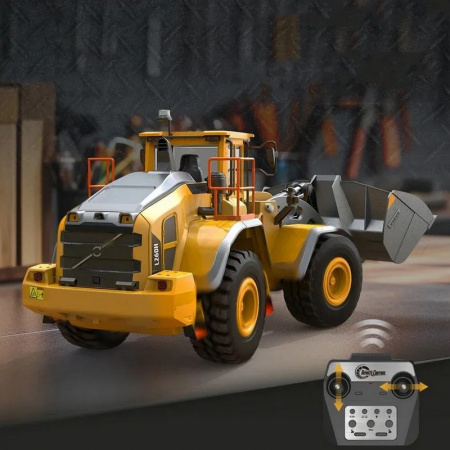 Фото Радиоуправляемый колесный погрузчик Double Eagle Volvo L260H 1/16 2.4G RTR | Инномарт