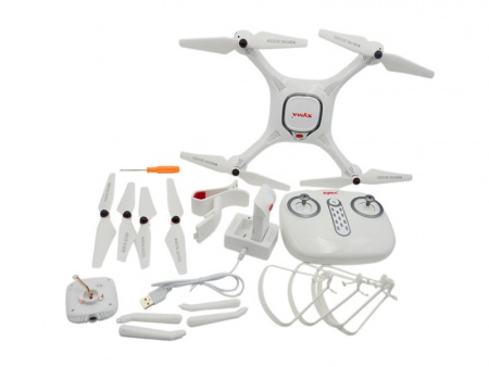 Фото Р/У квадрокоптер Syma X25PRO с FPV трансляцией, GPS, барометр 2.4G RTF | Инномарт