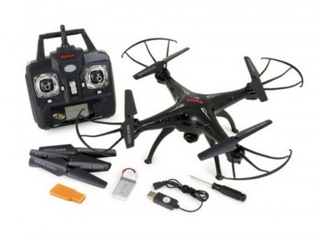 Фото Р/У квадрокоптер Syma X5SC с видеокамерой, 4Gb, HeadFree 2.4G RTF | Инномарт