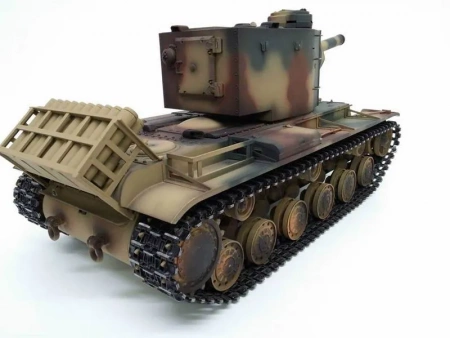 Фото Радиоуправляемый танк Torro KV-2 1/16 зеленый, ВВ-пушка V3.0 2.4G RTR | Инномарт