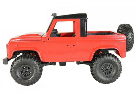 Фото Радиоуправляемая машина MN MODEL английский пикап Defender (красный) 4WD 2.4G 1/12 RTR | Инномарт