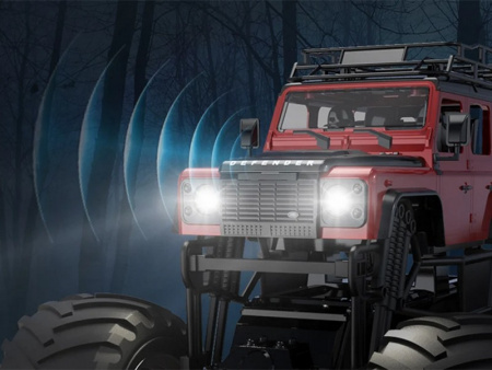 Фото Радиоуправляемый краулер Double Eagle Land Rover Defender D110 Bigfoot 1/8 4WD 2.4G RTR | Инномарт