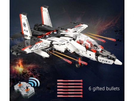 Фото Радиоуправляемый конструктор CaDA 2 в 1 трансформер F15-EagleBot (917 деталей) | Инномарт