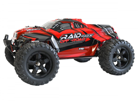 Фото Радиоуправляемый монстр Remo Hobby Brushless (красный) 4WD 2.4G 1/14 RTR | Инномарт