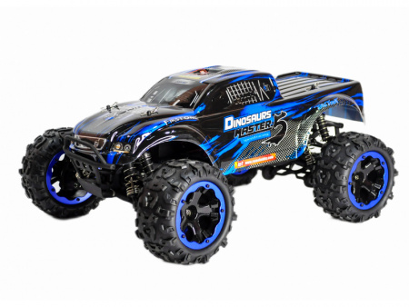 Фото Радиоуправляемый монстр Remo Hobby Dinosaurs Master Brushless (синий) 4WD 2.4G 1/8 RTR | Инномарт