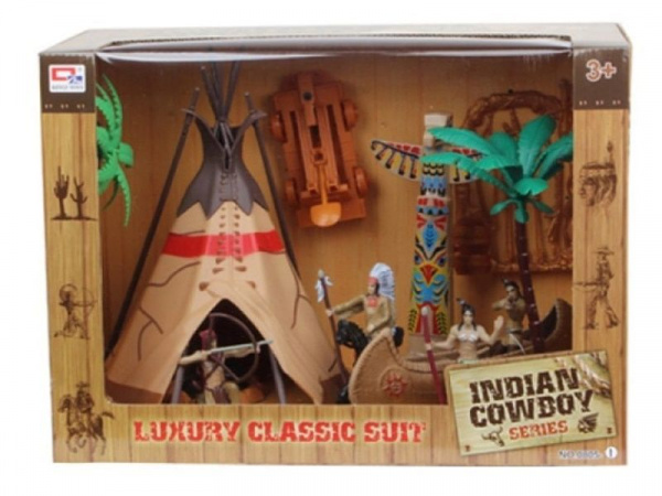 Игровой набор KEYLY TOYS 0805-1 "Индейское племя" | Инномарт