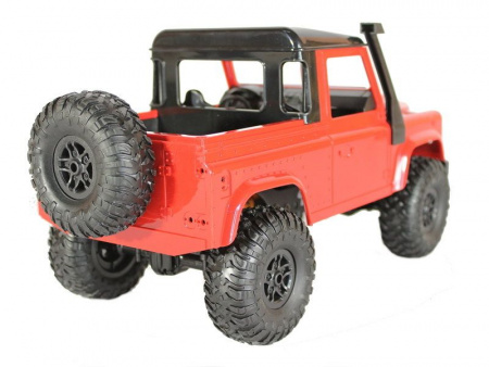 Фото Радиоуправляемая машина MN MODEL английский пикап Defender (красный) 4WD 2.4G 1/12 RTR | Инномарт