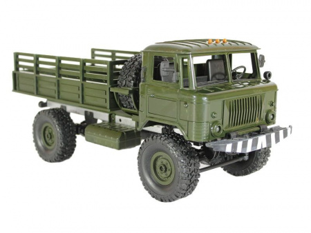 Фото Радиоуправляемая машина MN MODEL MN-66C грузовая (зеленая) 4WD 2.4G 1/16 RTR | Инномарт