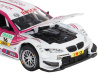 Фото Машина "АВТОПАНОРАМА" BMW M3 DTM, белый-розовый, 1/32, свет, звук, инерция, в/к 17,5*13,5*9 см | Инномарт