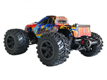 Фото Радиоуправляемый монстр MJX Hyper Go 20208 Brushless 4WD 2.4G LED 1/20 RTR | Инномарт