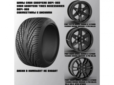 Фото Комплект шины CaDA Goodyear 1/10 | Инномарт