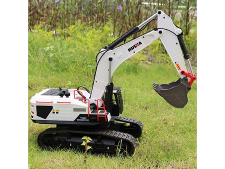 Фото Радиоуправляемый экскаватор HUI NA TOYS, серый 2.4G 22CH 1/14 RTR | Инномарт
