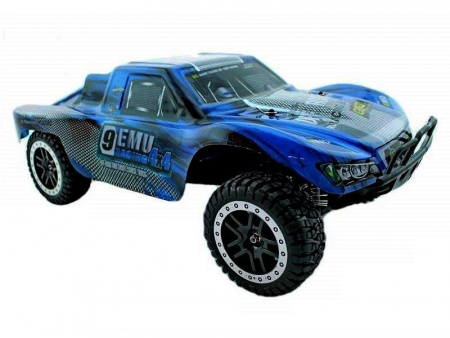 Фото Радиоуправляемый шорт-корс Remo Hobby 9EMU Brushless (синий) 4WD 2.4G 1/8 RTR | Инномарт