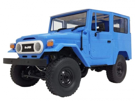 Фото Радиоуправляемая машина WPL японский внедорожник FJ40 (голубая) 4WD 2.4G 1/16 RTR | Инномарт