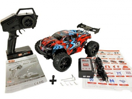 Фото Радиоуправляемая трагги Remo Hobby S EVO-R Brushless (красная) 4WD 2.4G 1/16 RTR | Инномарт