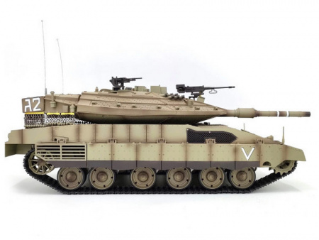 Фото Радиоуправляемый танк Heng Long ISR Merkava MK- IV Upgrade V7.0 2.4G 1/16 RTR | Инномарт