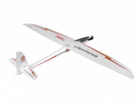 Фото Радиоуправляемый планер Top RC Lightning V2 (Propeller Power System) 1500мм 2.4G 4-ch LiPo RTF | Инномарт