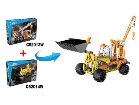 Фото Конструктор CaDA Technic бульдозер совместим с C52013W, инерционный (213 детали) | Инномарт