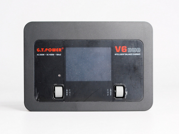 Универсальное зарядное устройство G.T.Power V6DUO Dual Power 9-24/220В 16A | Инномарт