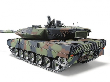Фото Радиоуправляемый танк Heng Long Leopard 2 A6 UpgradeA V6.0 2.4G 1/16 RTR | Инномарт