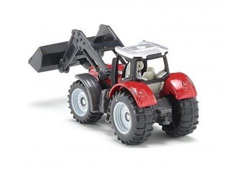 Фото Трактор Siku 1484 Massey Ferguson с фронтальным погрузчиком | Инномарт