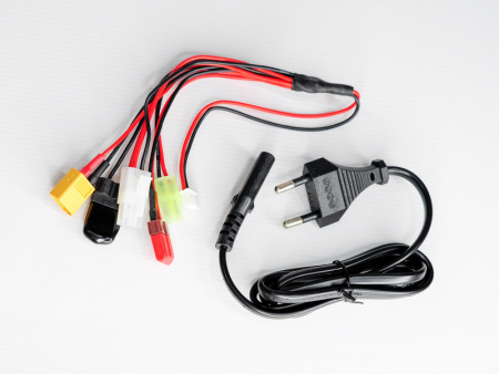 Фото Универсальное З/У G.T.Power A3PRO-V1 LiPo/NiMh (220В/2A/2-3S) T-plug/TRX/Tamiya/Mini Tamiya/XT60 | Инномарт