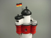 Фото Сборная картонная модель Shipyard маяк Roter Sand Lighthouse (№46), 1/87 | Инномарт