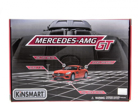 Фото Машина Kinsmart 1:38 Mercedes-AMG GT в асс. инерция (1/12шт.) б/к | Инномарт