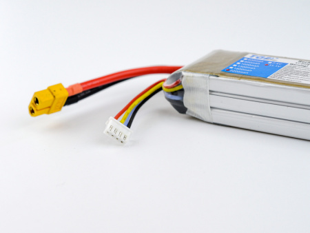 Фото Аккумулятор Li-Po 2200mAh, 11,1V, 20C для самолета Top RC Riot | Инномарт