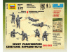 Фото Сборные солдатики ZVEZDA Советские парашютисты 1941-43гг, 1/72 | Инномарт