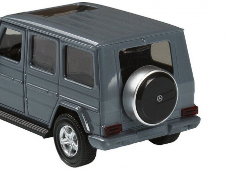 Фото Машина "АВТОПАНОРАМА" Mercedes-Benz G350d, серый, 1/42, инерция, откр. двери, в/к 17,5*12,5*6,5 см | Инномарт
