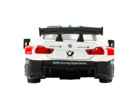 Фото Машина "АВТОПАНОРАМА" BMW M4, 1/44, белый, инерция, откр. двери, в/к 17,5*12,5*6,5 см | Инномарт
