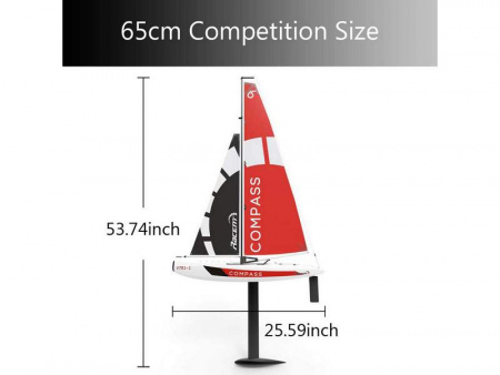 Фото Радиоуправляемая яхта Volantex RC COMPASS 650 2.4G 2ch RTR | Инномарт