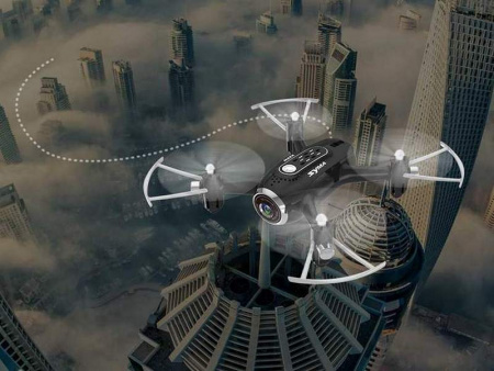 Фото Р/У квадрокоптер Syma X22W с FPV трансляцией Wi-Fi, камера 0,3 Мп, 2.4G RTF | Инномарт