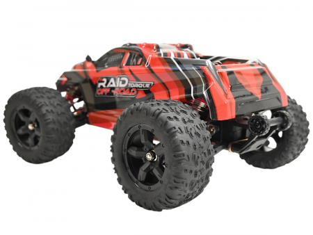Фото Радиоуправляемый монстр Remo Hobby (красный) 4WD 2.4G 1/14 RTR | Инномарт