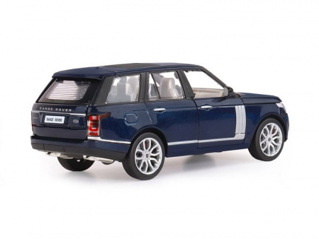 Фото Машина "АВТОПАНОРАМА" Range Rover, синий металлик, 1/26, свет, звук, в/к 24,5*12,5*10,5 см | Инномарт