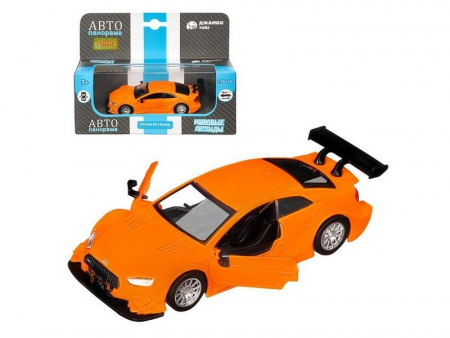 Фото Машина "АВТОПАНОРАМА" Audi RS 5 DTM, оранжевый, 1/43, инерция, в/к 17,5*12,5*6,5 см | Инномарт