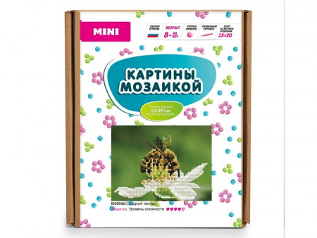 Фото Картина-открытка мозаикой 15х20 СЛАДКИЙ НЕКТАР (16 цветов) | Инномарт