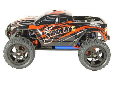 Фото Радиоуправляемый монстр Remo Hobby SMAX UPGRADE V2.0 (красный) 4WD 2.4G 1/16 RTR | Инномарт