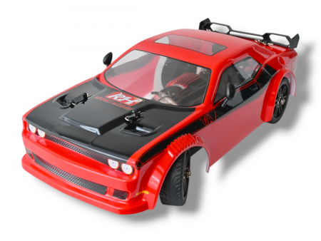 Фото Радиоуправляемая машина для дрифта Remo Hobby RACING & DRIFT (красно-черная) 4WD 2.4G 1/14 RTR | Инномарт