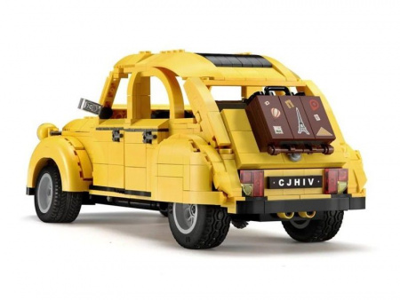 Фото Конструктор CaDA ретроавтомобиль Citroen 2CV 1/12 (1238 деталей) | Инномарт