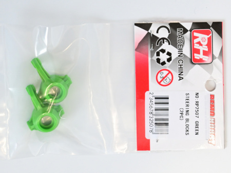 Фото Поворотные кулаки для Remo Hobby 1/16, тюнинг, зеленые | Инномарт